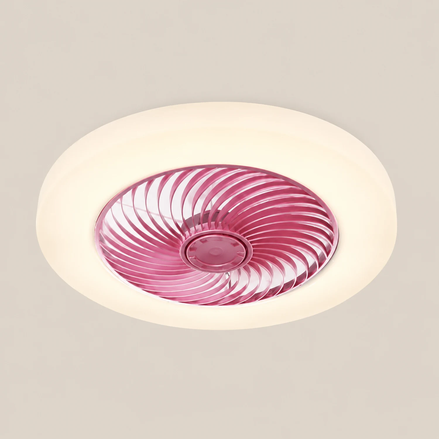 Quinn Deckenventilator mit Beleuchtung, 4 Farben, ∅45/52CM - Lumpaz