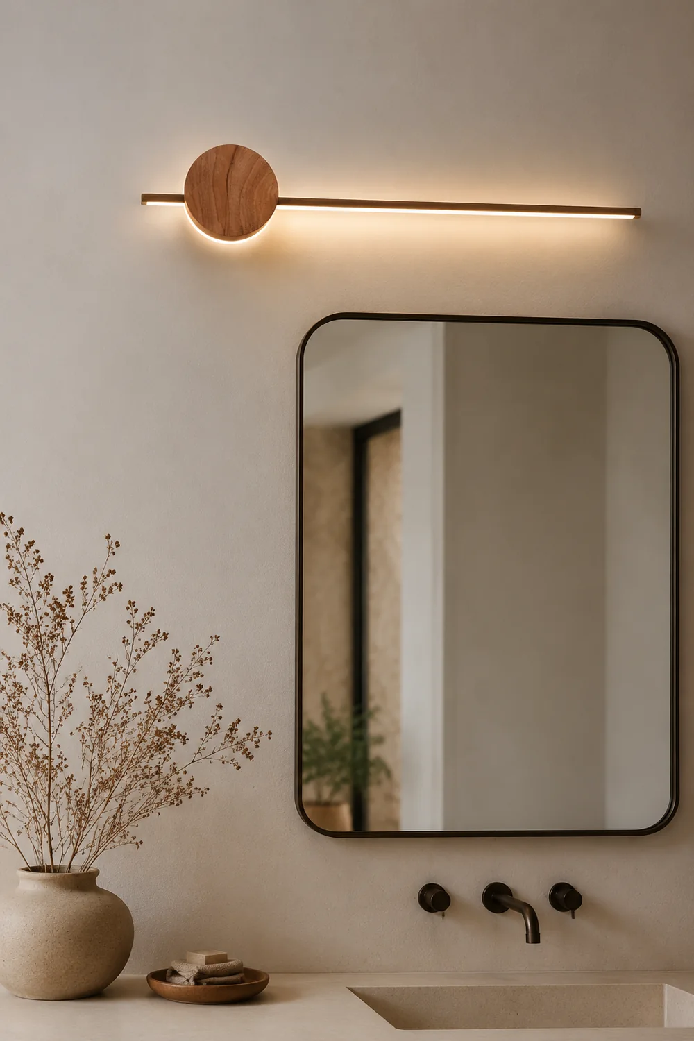 Edge Strip Eitelkeit Wandleuchte, 3 Farben - Lumpaz