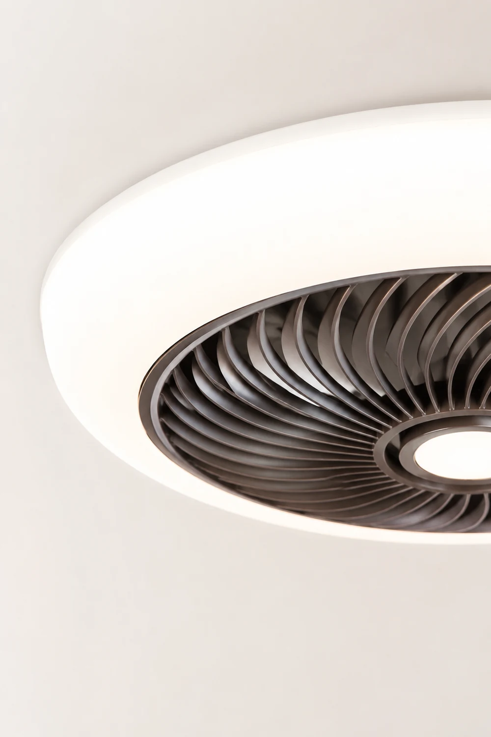 Morandi Deckenventilator mit Beleuchtung, 5 Farben, ∅45/50CM - Lumpaz