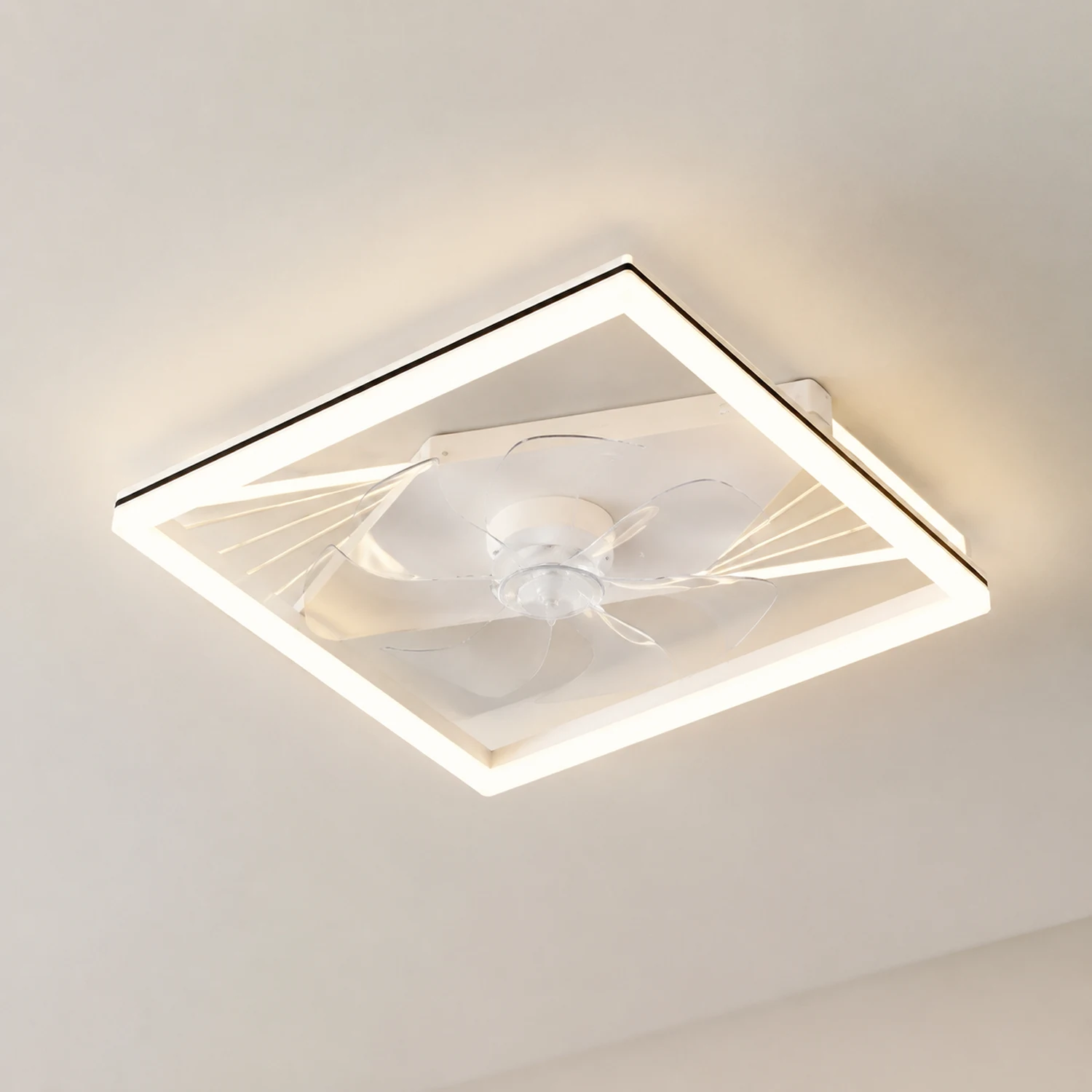 Kirsten Deckenventilator mit Beleuchtung 3/7-Blatt, 8 Stile, ∅50CM/60CM - Lumpaz
