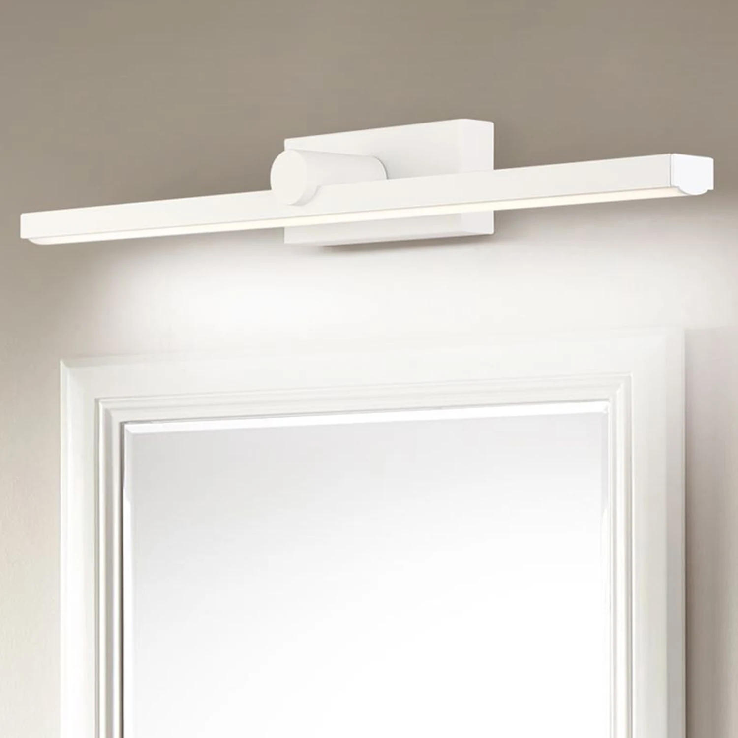 Leigh Spiegelfront Waschtisch-Wandleuchte, L 40/50/60/70CM - Lumpaz