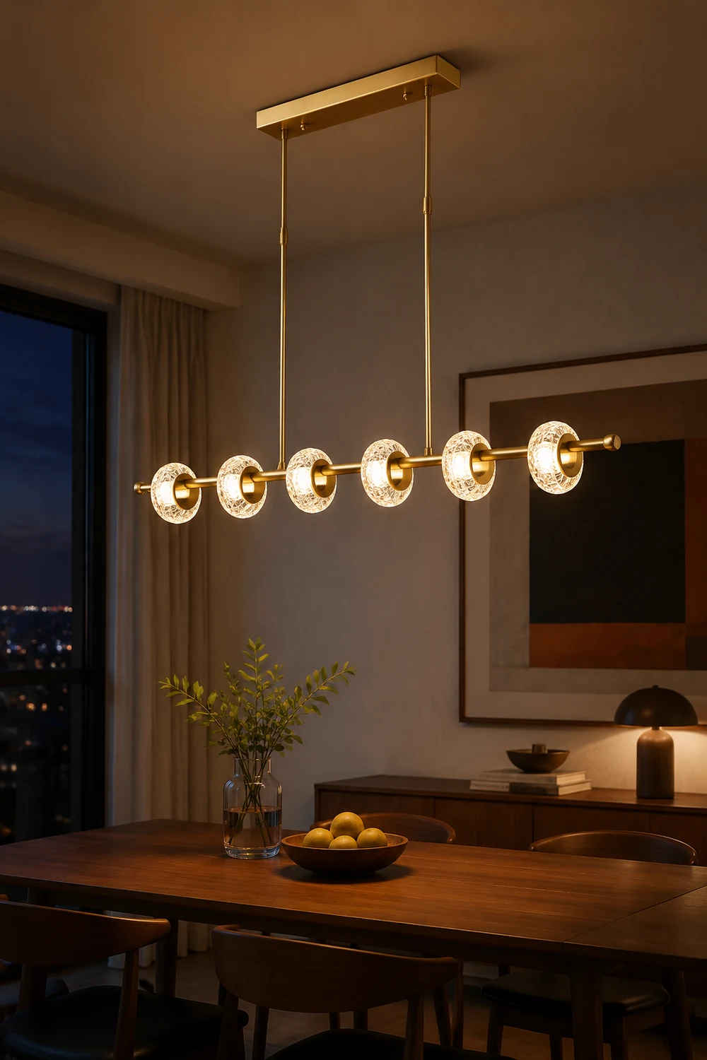 Marmor Einfacher Kupfer Kronleuchter Schlafzimmer Licht Luxus - Lumpaz