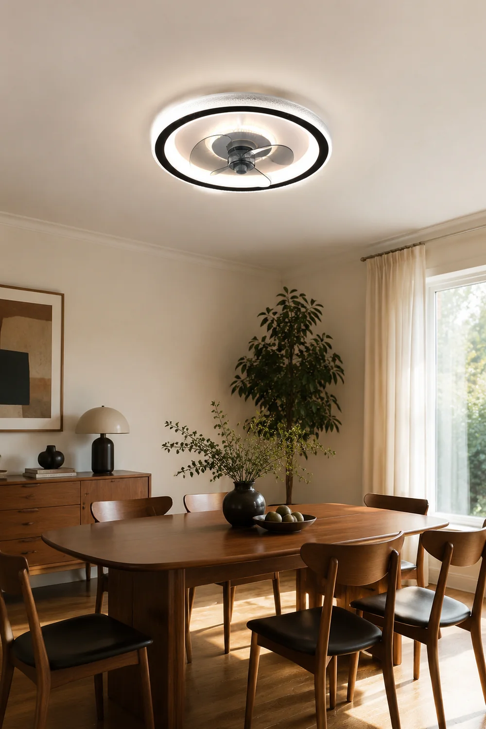Kirsten Deckenventilator mit Beleuchtung 3-Blatt, ∅50CM - Lumpaz