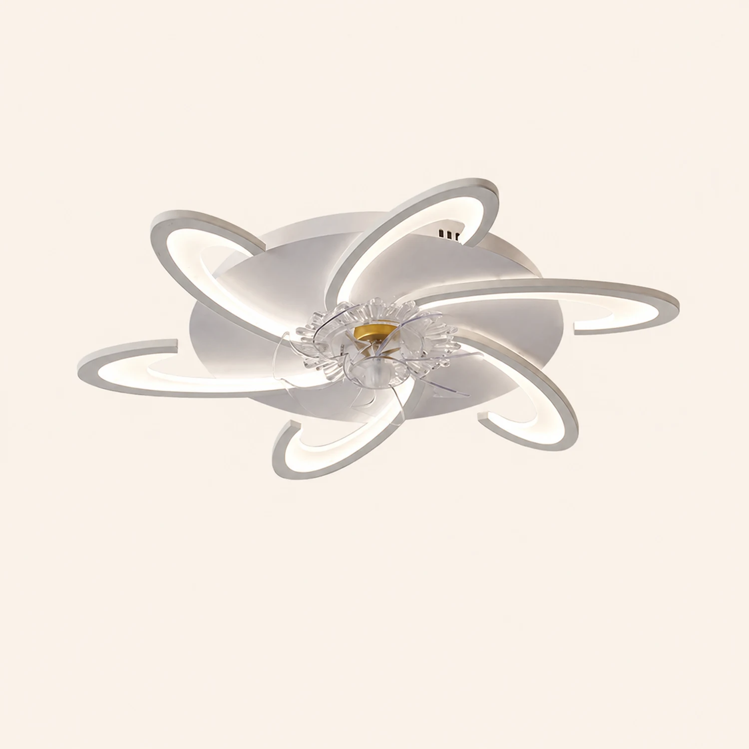 Hana Deckenventilator mit Beleuchtung, 8 Stile - Lumpaz
