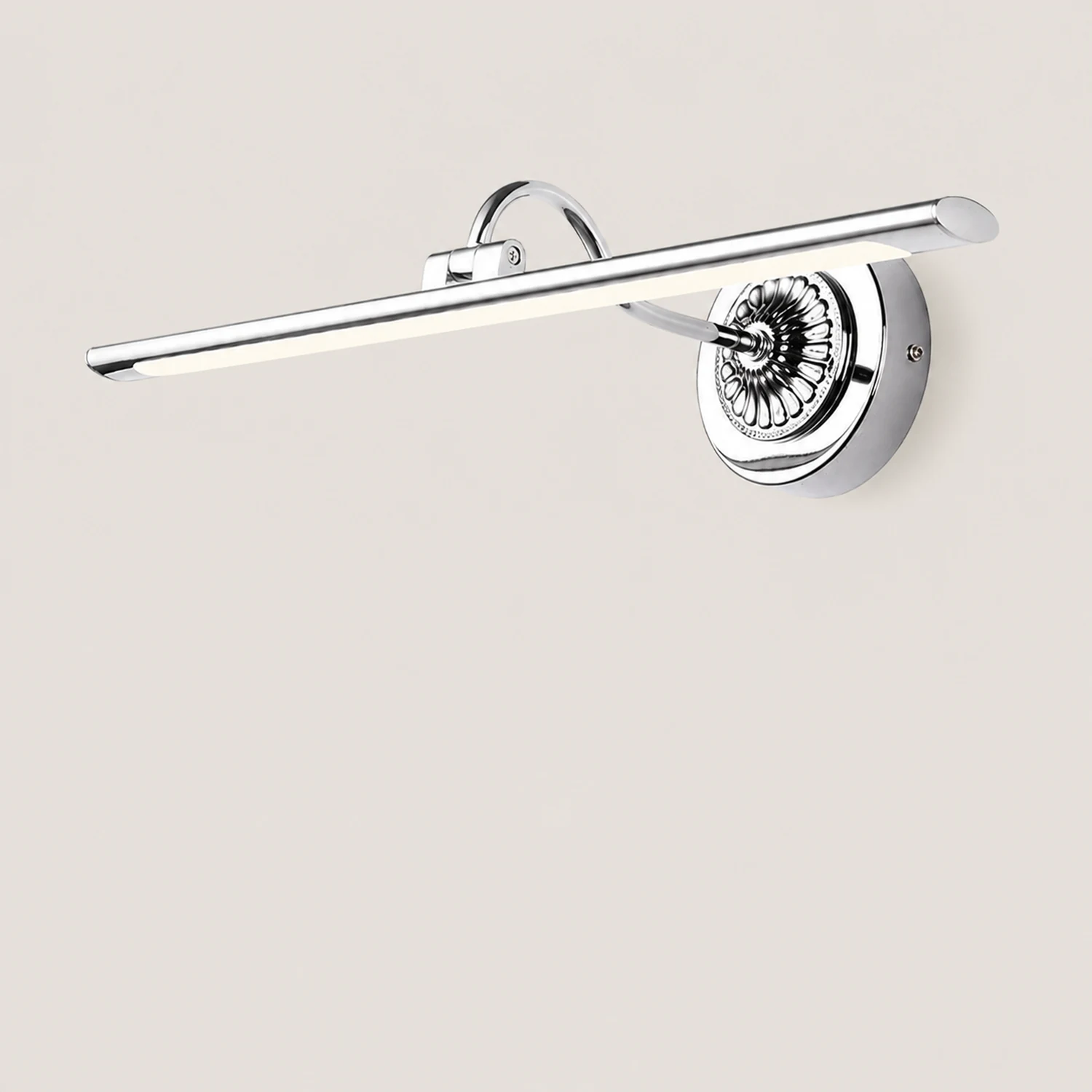 Leigh Spiegelfront Waschtisch-Wandleuchte, L 42/55CM - Lumpaz