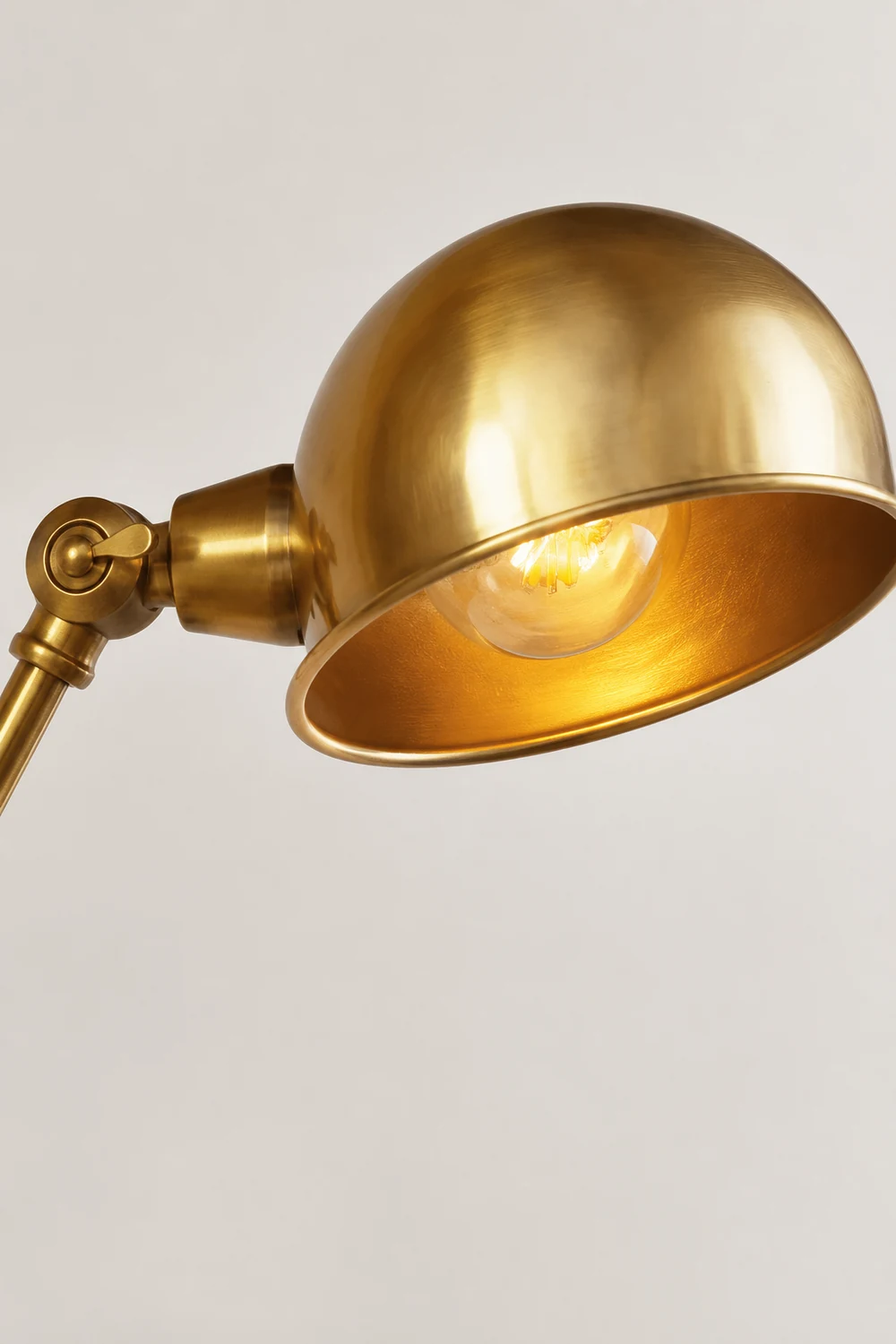 Brady Faltbare Retro Wandleuchte aus Eisen - Lumpaz