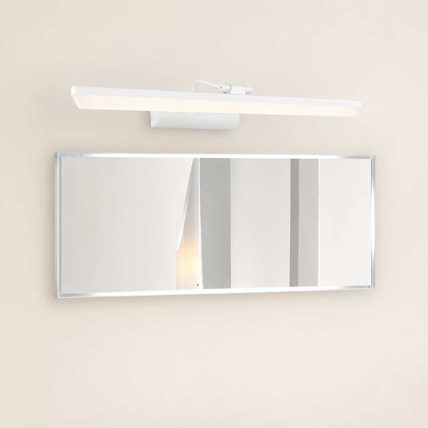 Leigh Spiegelfront Waschtisch-Wandleuchte, L 41/51/61/71CM - Lumpaz