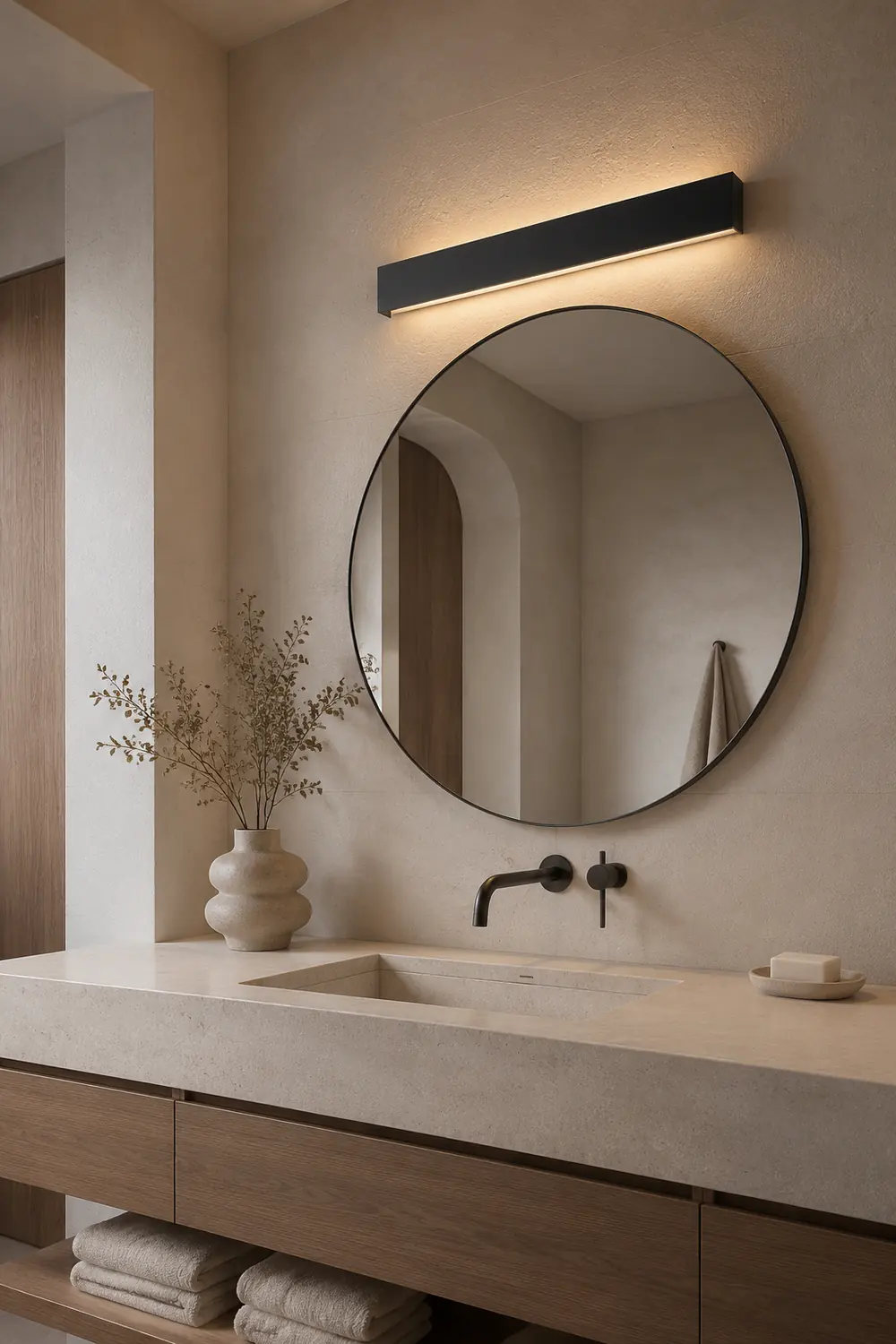 Edge Minimalistisch rechteckige Wandleuchte, 3 Farben - Lumpaz