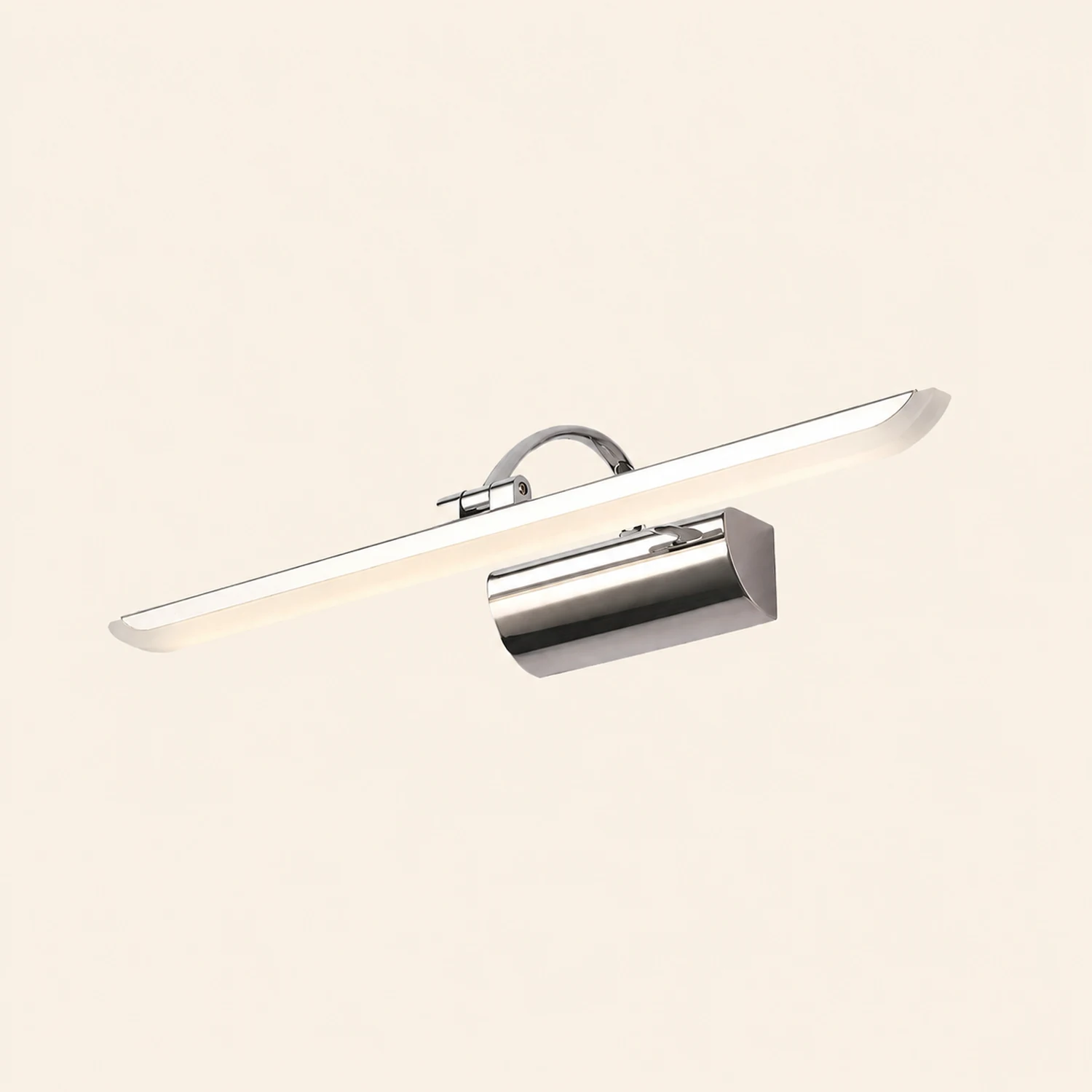 Leigh Spiegelfront Waschtisch-Wandleuchte, L 43/53/63/73CM - Lumpaz