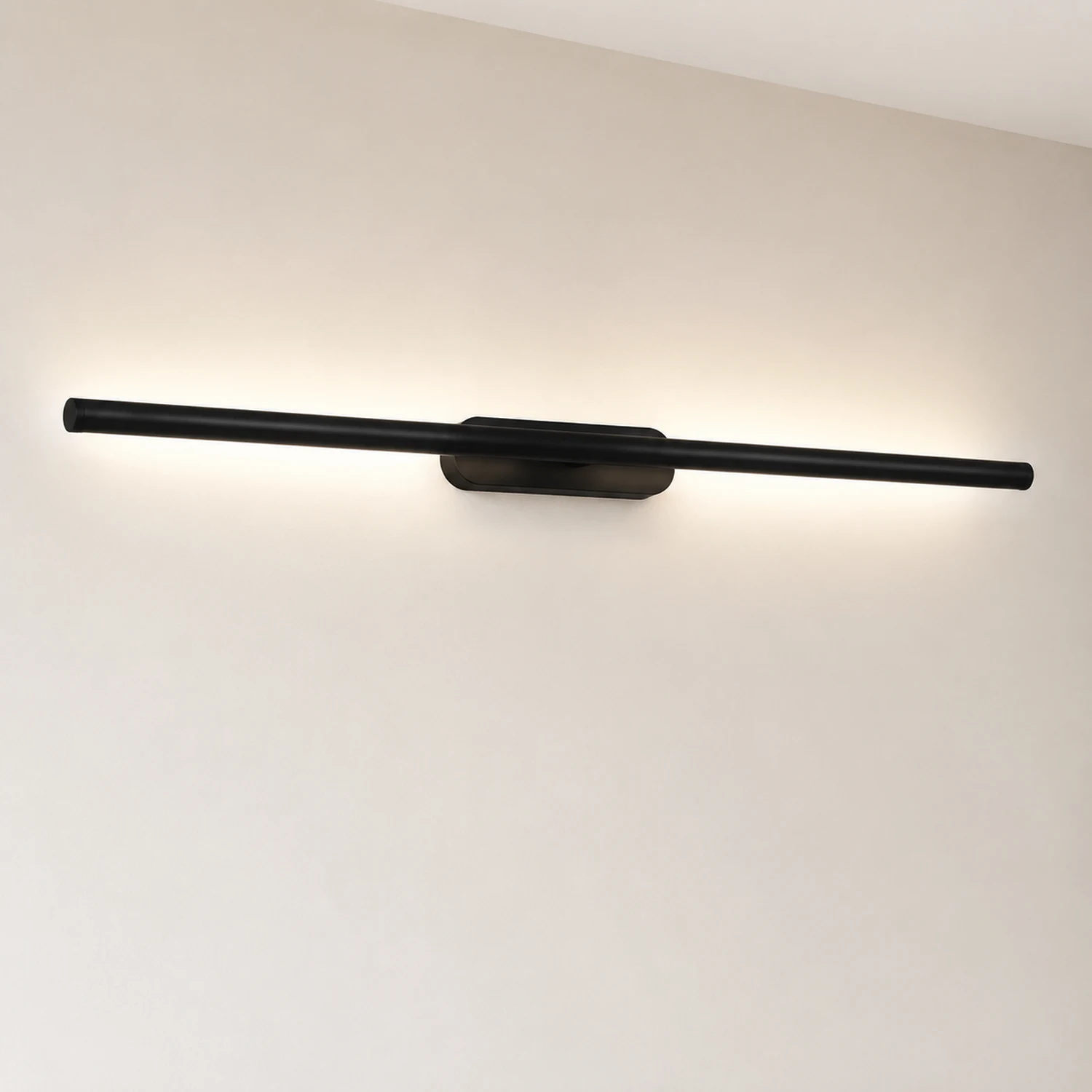 Edge Spiegelfront Wandleuchte, 2 Farben, 49/59/68CM Lang - Lumpaz