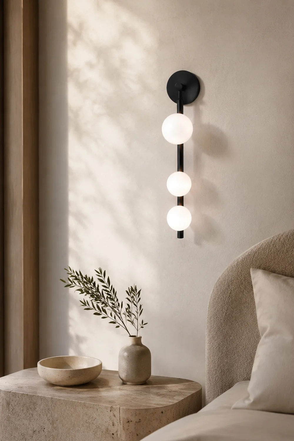 Valentina Wandleuchte, 2 Farbe, Metall & Glas - Lumpaz