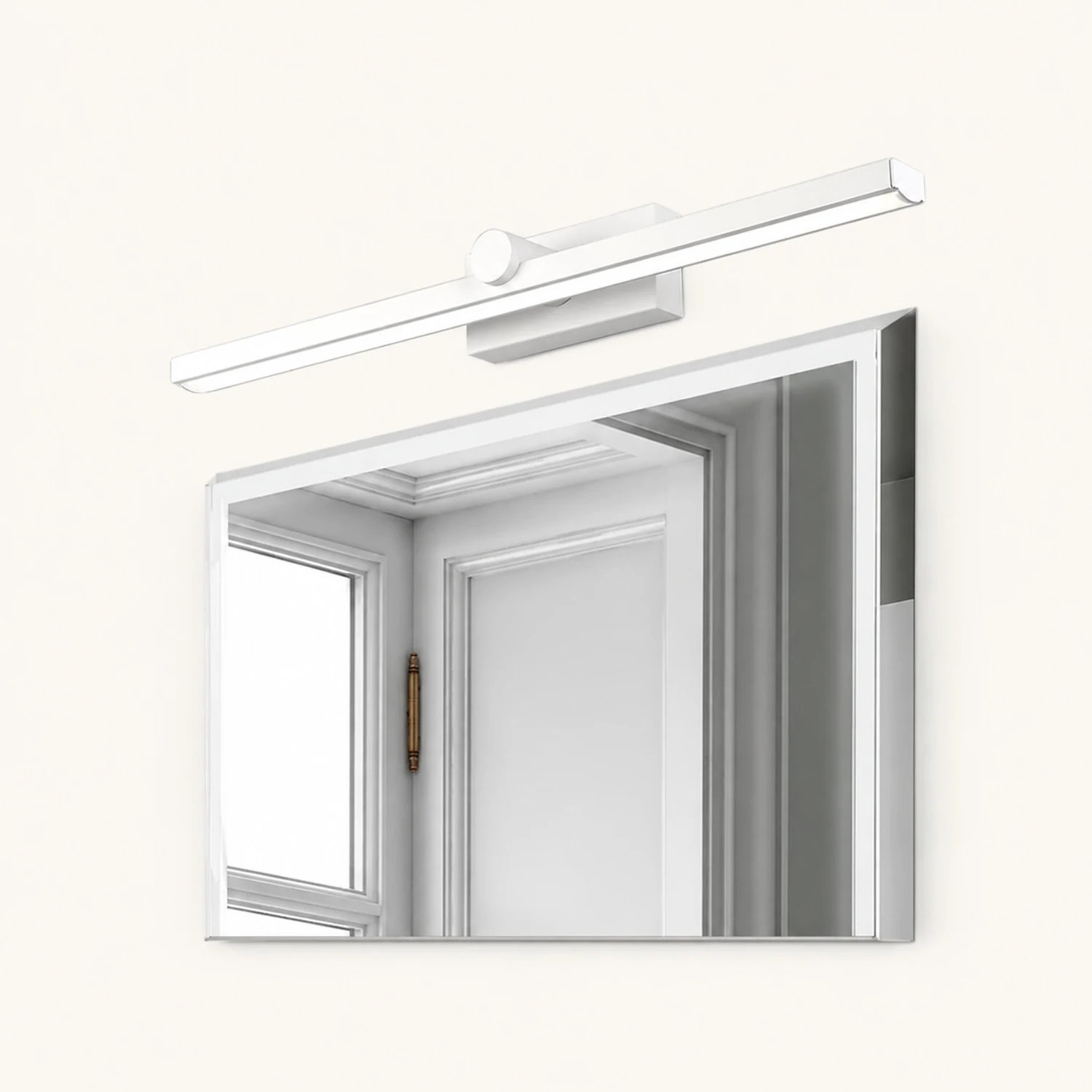 Leigh Spiegelfront Waschtisch-Wandleuchte, L 40/50/60/70CM - Lumpaz