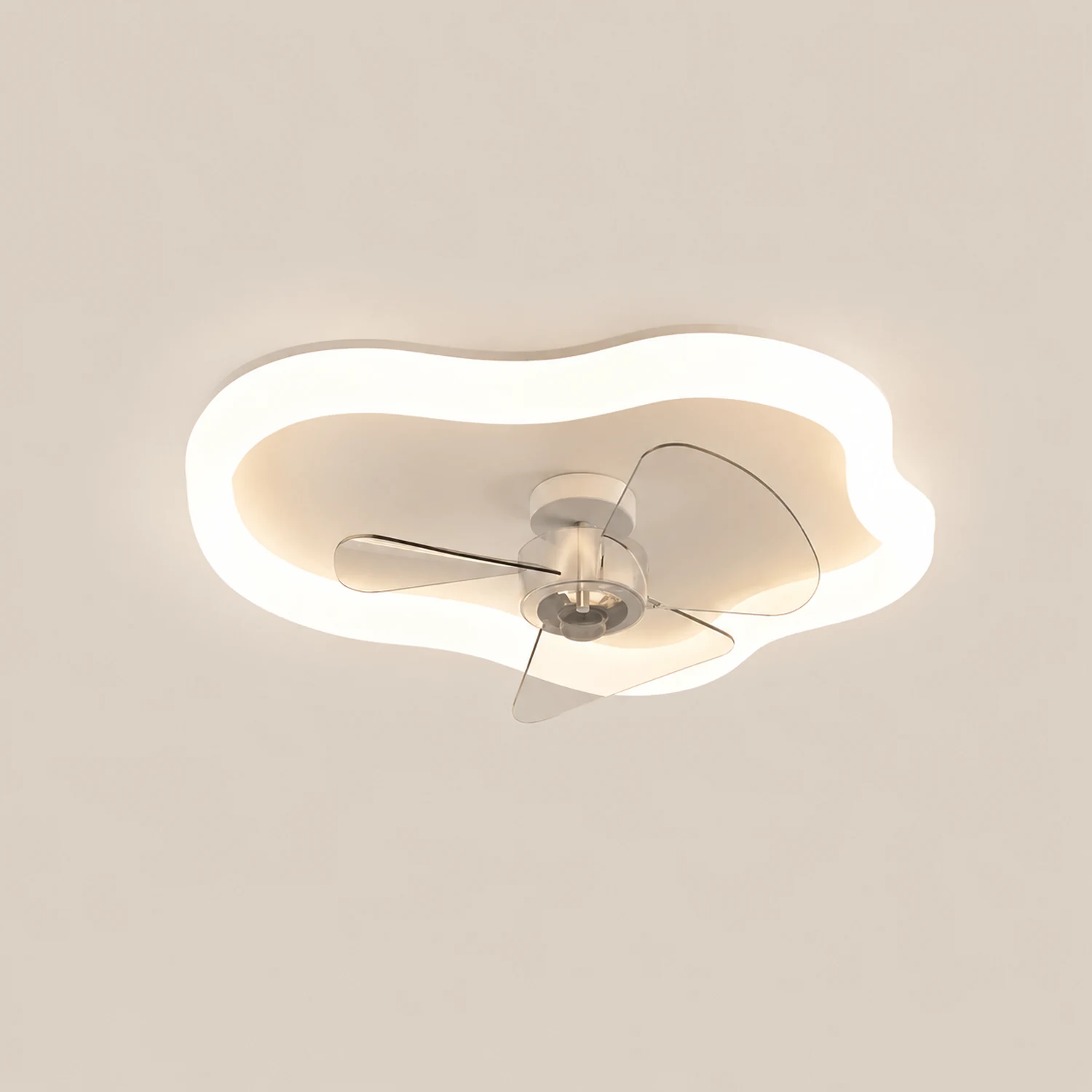 Minori Deckenventilator mit Beleuchtung Wolke, ∅46/60CM - Lumpaz
