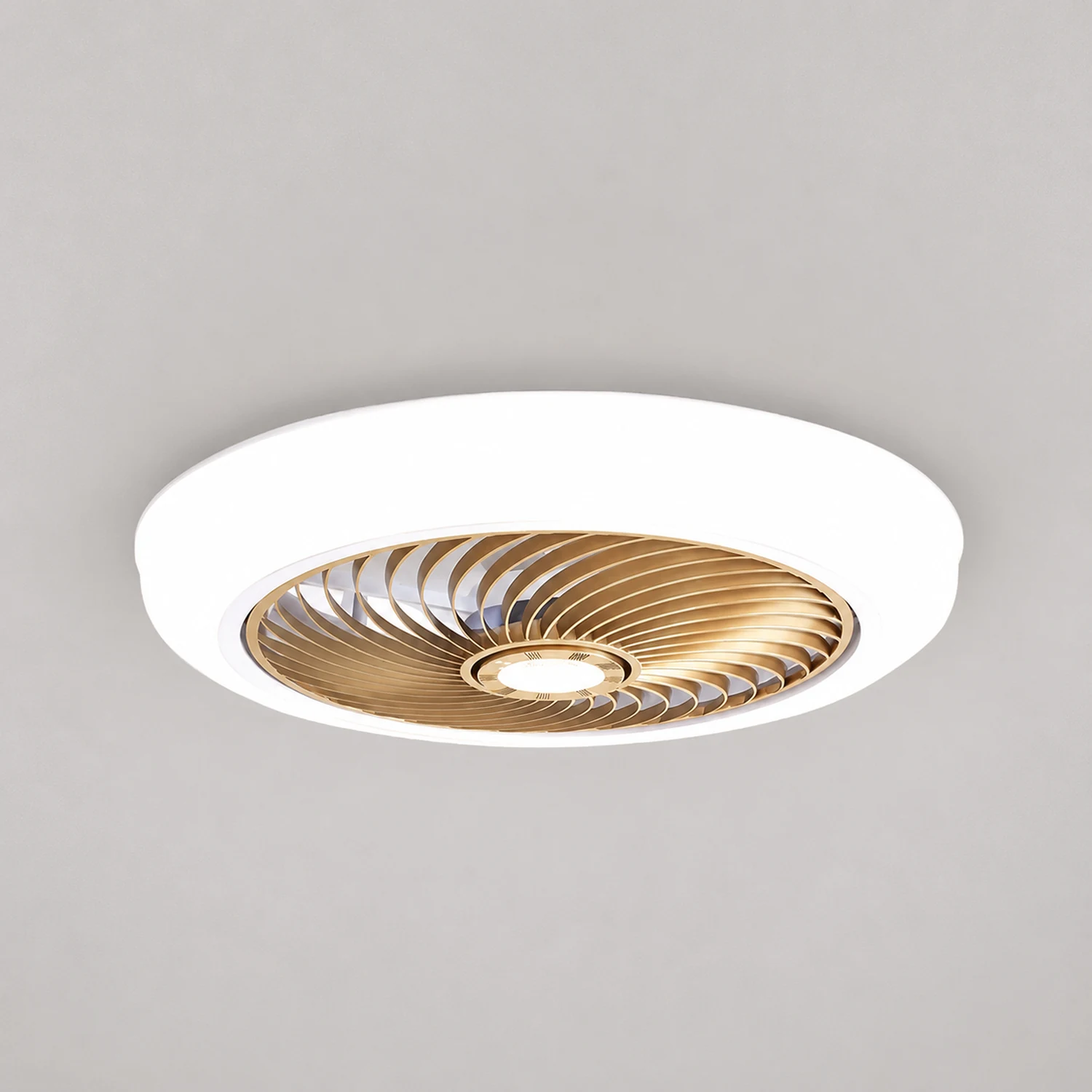 Morandi Deckenventilator mit Beleuchtung, 5 Farben, ∅45/50CM - Lumpaz