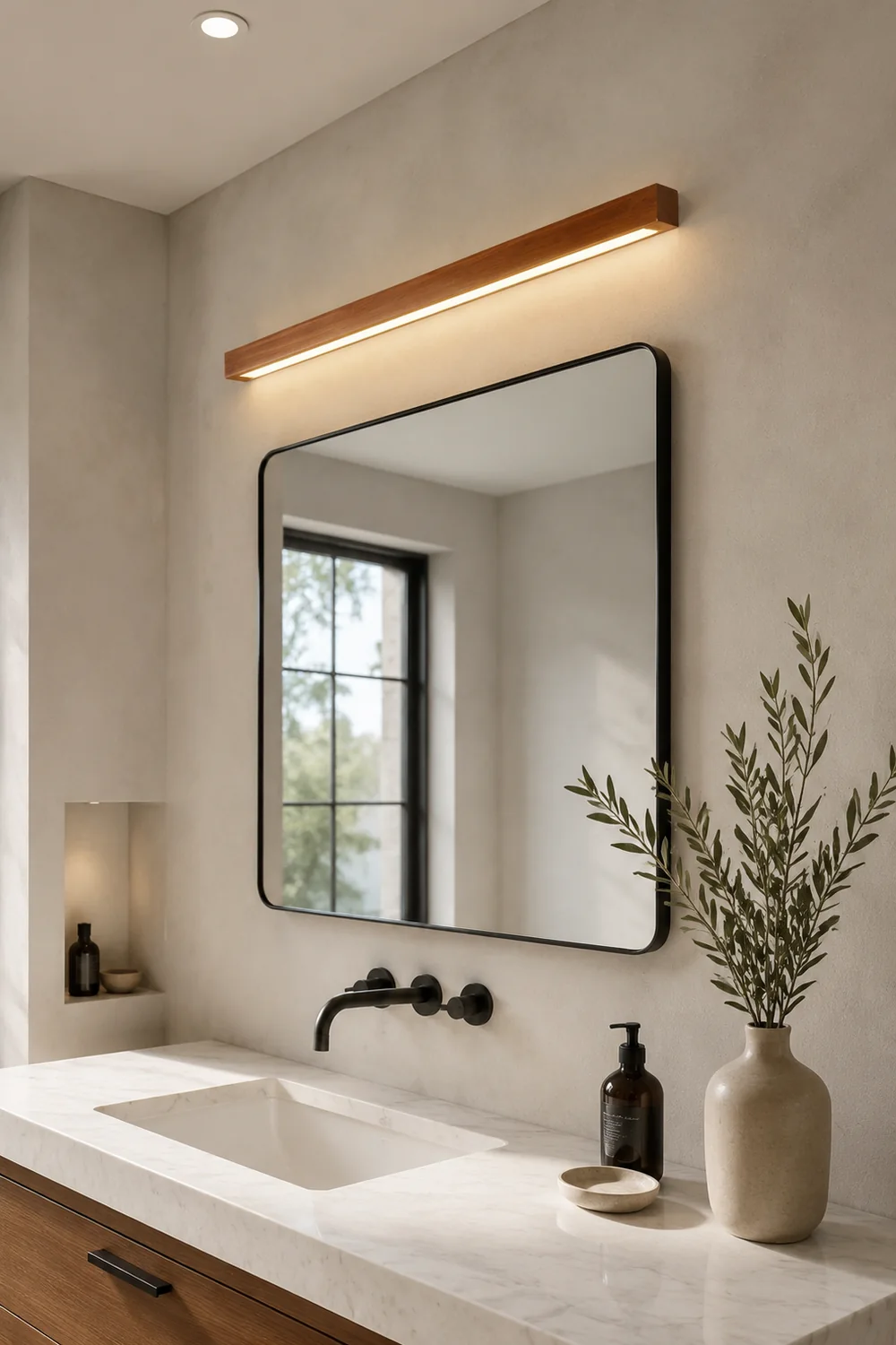 Ozawa Wandleuchte Dimmbar, L60/80/100/120CM - Lumpaz
