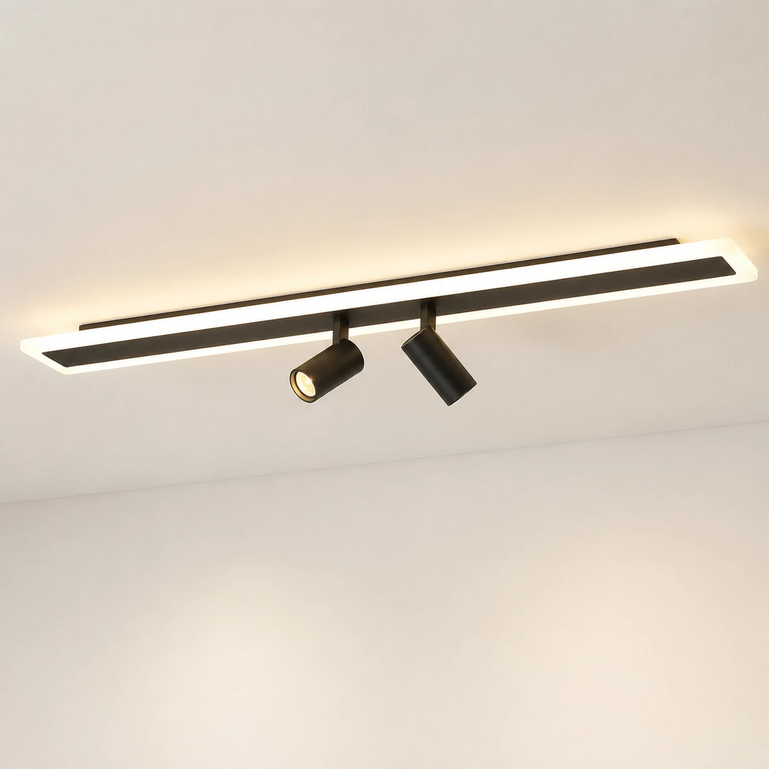 Haney LED Deckenleuchte Scheinwerfer, 2-flammig - Lumpaz