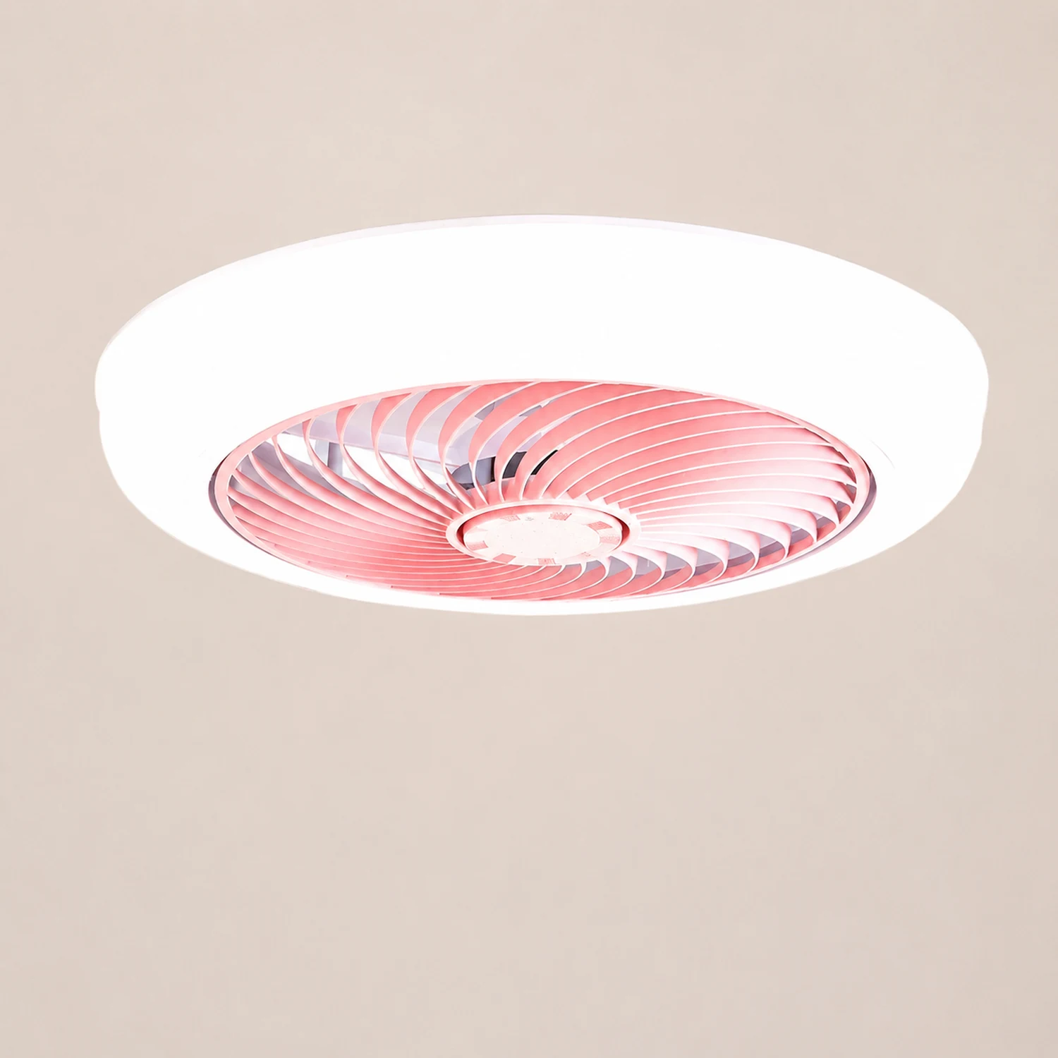 Morandi Deckenventilator mit Beleuchtung, 5 Farben, ∅45/50CM - Lumpaz