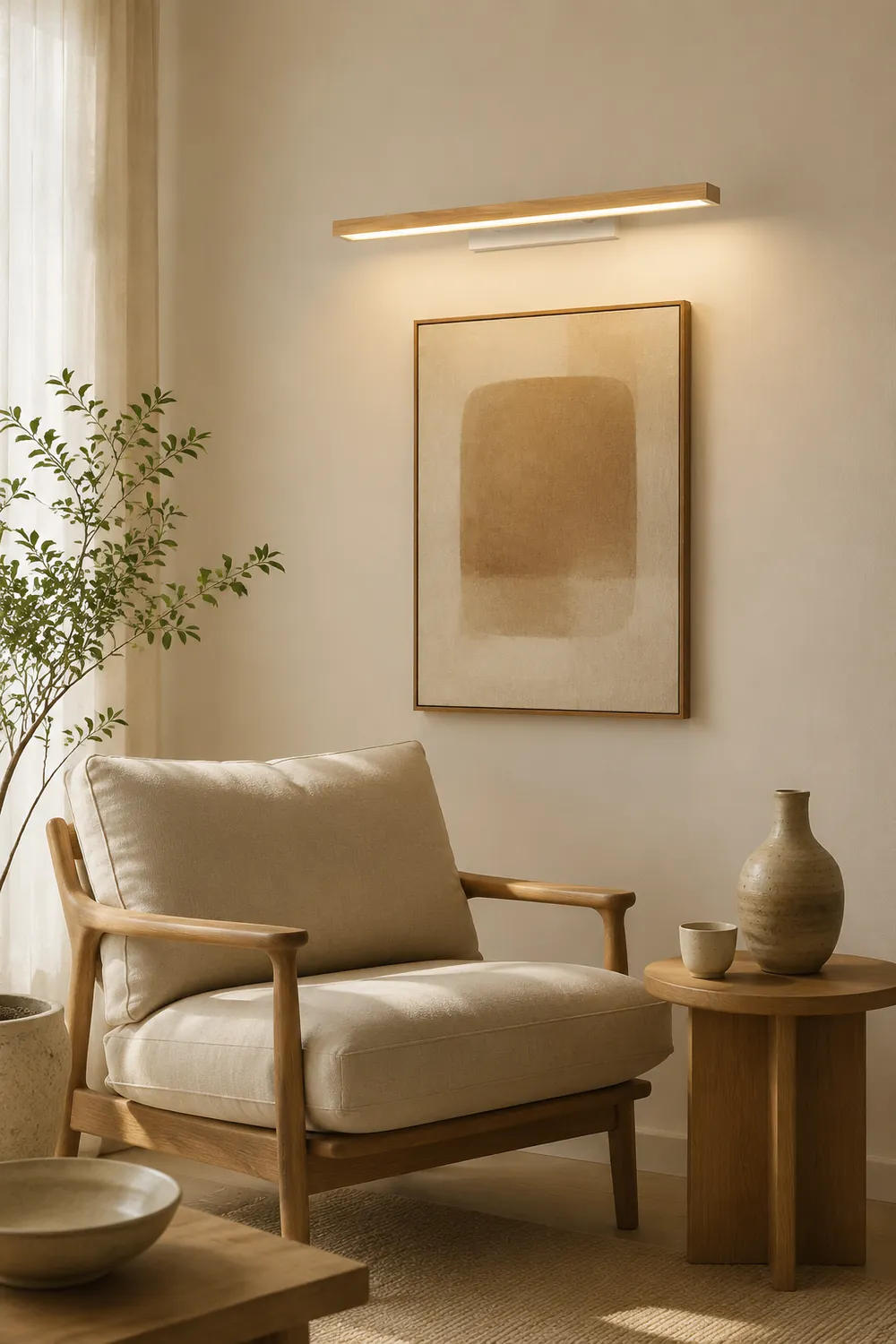 Ozawa Lineare Spiegelfront Waschtisch-Wandleuchte - Lumpaz