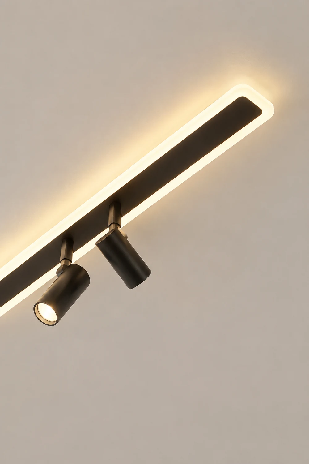 Haney LED Deckenleuchte Scheinwerfer, 2-flammig - Lumpaz