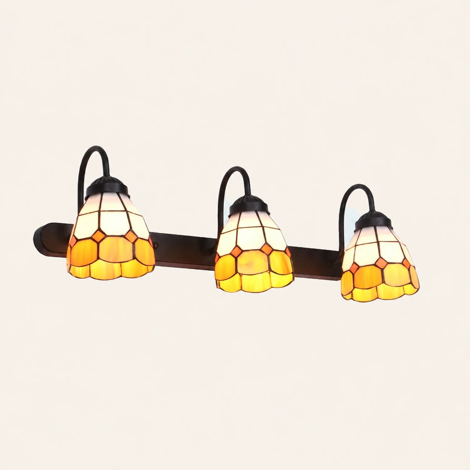 Félicie Spiegelfront Wandleuchte, 5 Stile, 60CM Lang - Lumpaz