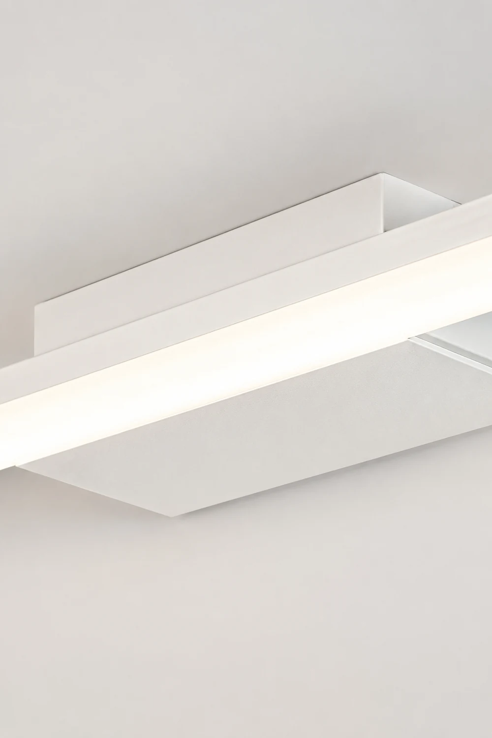 Leigh Spiegelfront Waschtisch-Wandleuchte, L 40/50/60/70CM - Lumpaz