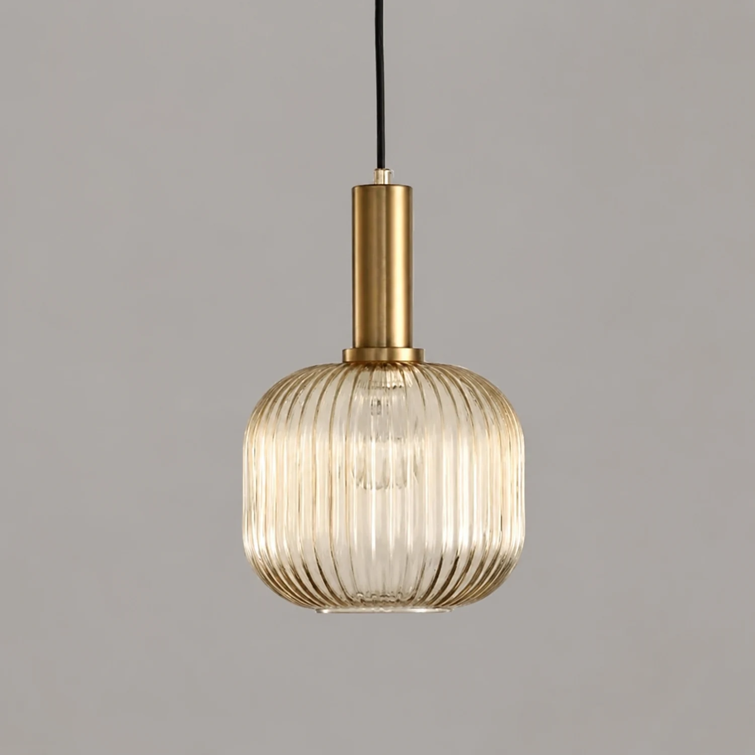 Einfache Stabglaslampe Pendelleuchte Japanische Retro-Lampe für Schlafzimmer - Lumpaz