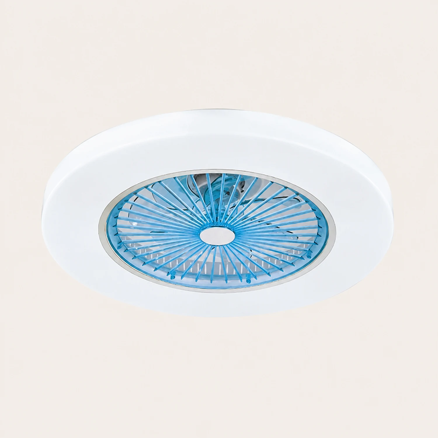 Morandi Deckenventilator mit Beleuchtung, 5 Farben, ∅58CM - Lumpaz