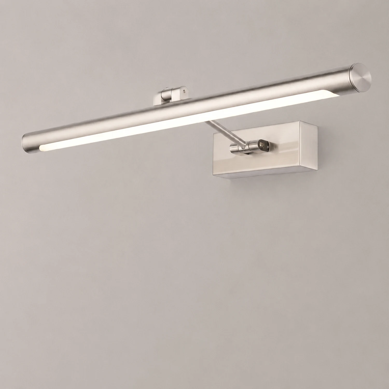 Leigh Spiegelfront Waschtisch-Wandleuchte, L 42/52/62/72CM - Lumpaz