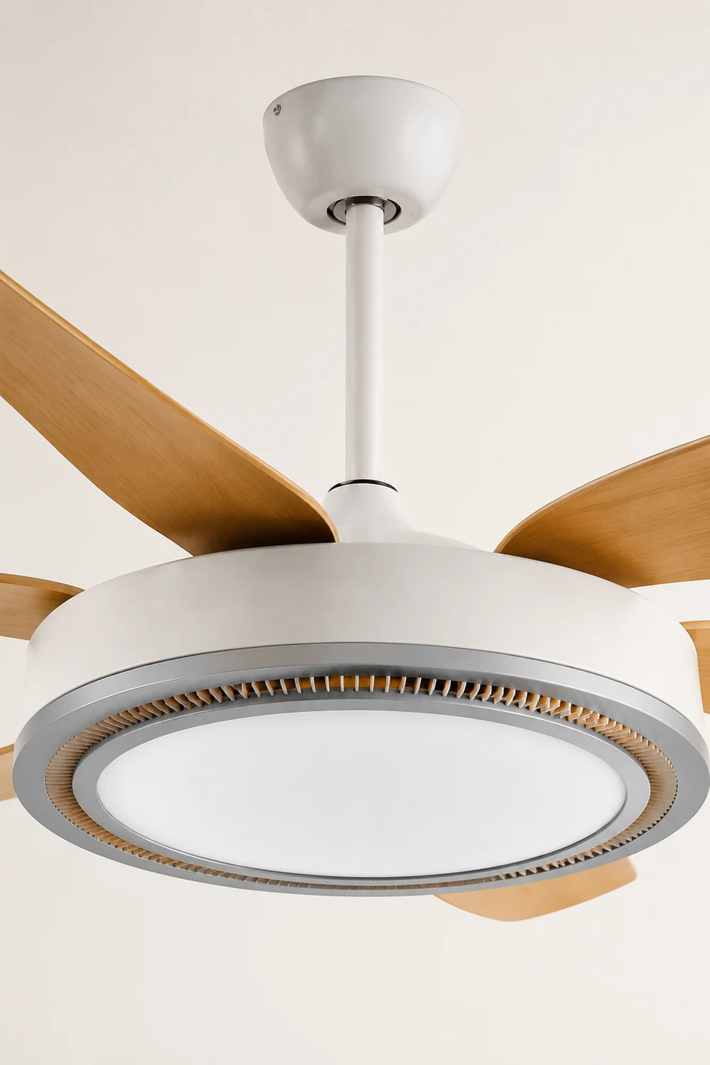 Haydn 6-Blatt-Deckenventilator mit Beleuchtung, ∅130CM - Lumpaz