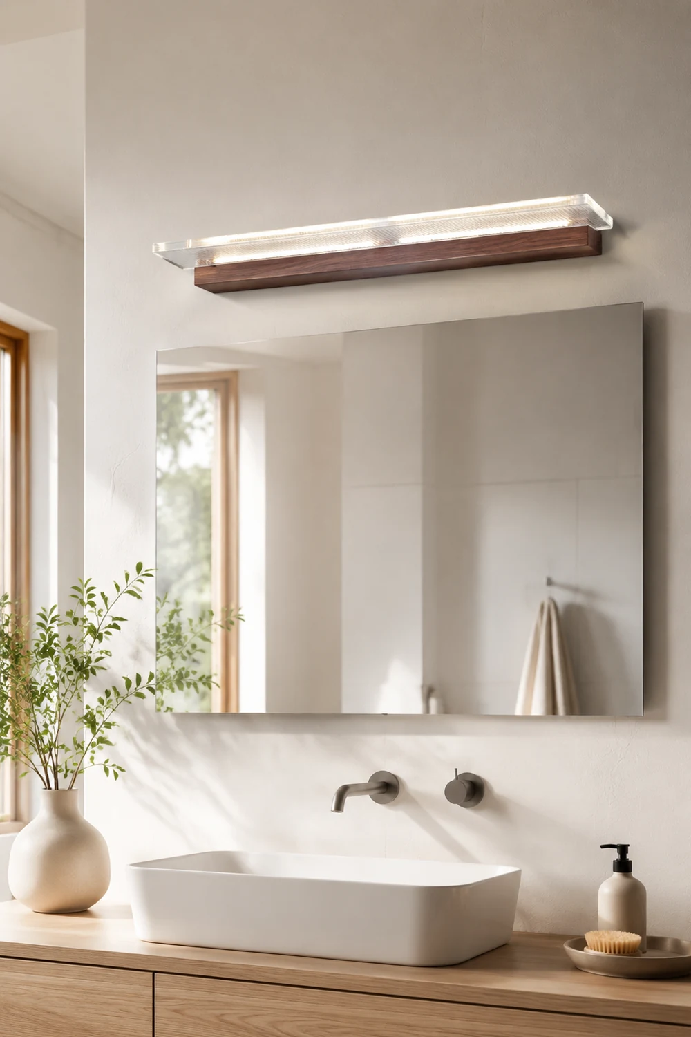 Ozawa Bar Spiegel Front Vanity Wandleuchte,41/56/70CM Lang - Lumpaz