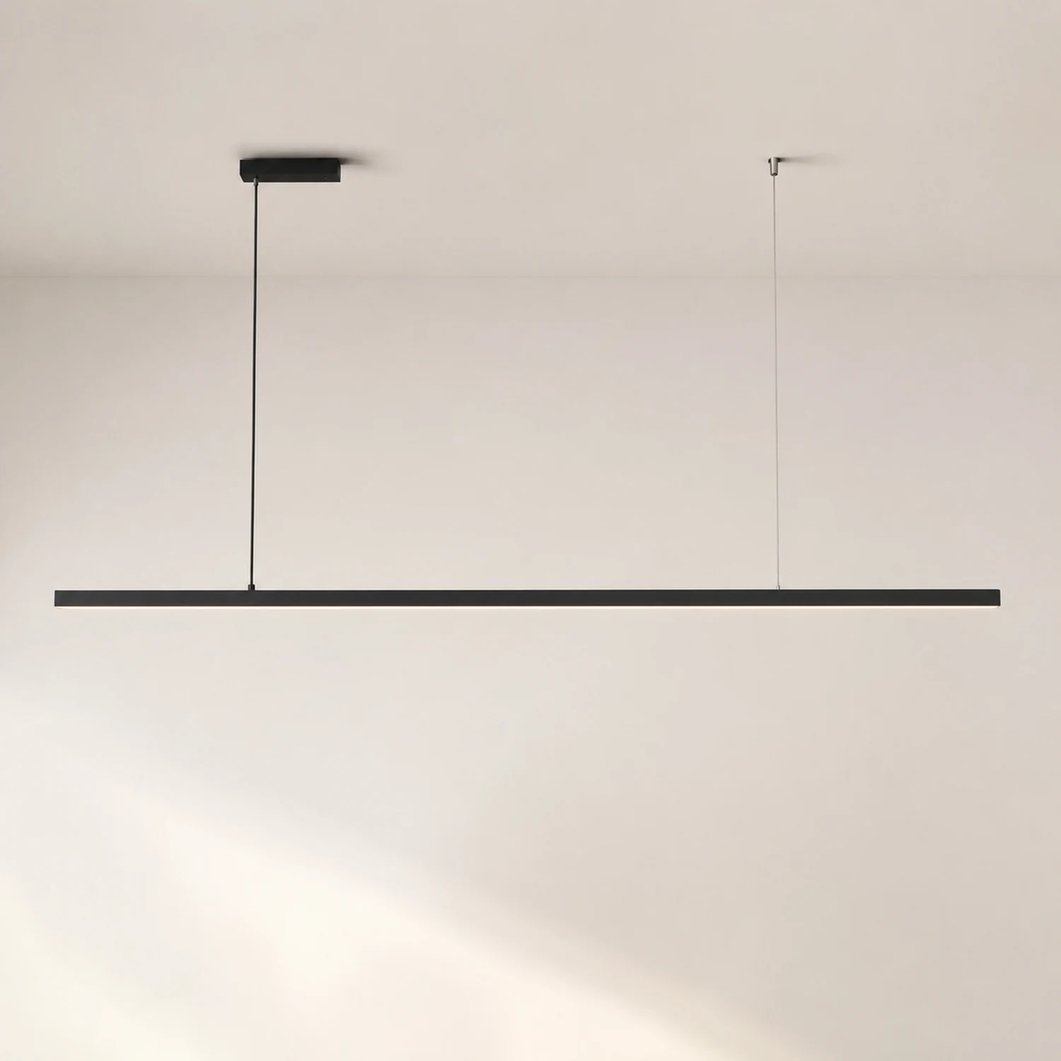 Edge Pendelleuchte Minimalistisch Linear, 2 Farben, 90CM/120CM Lang - Lumpaz