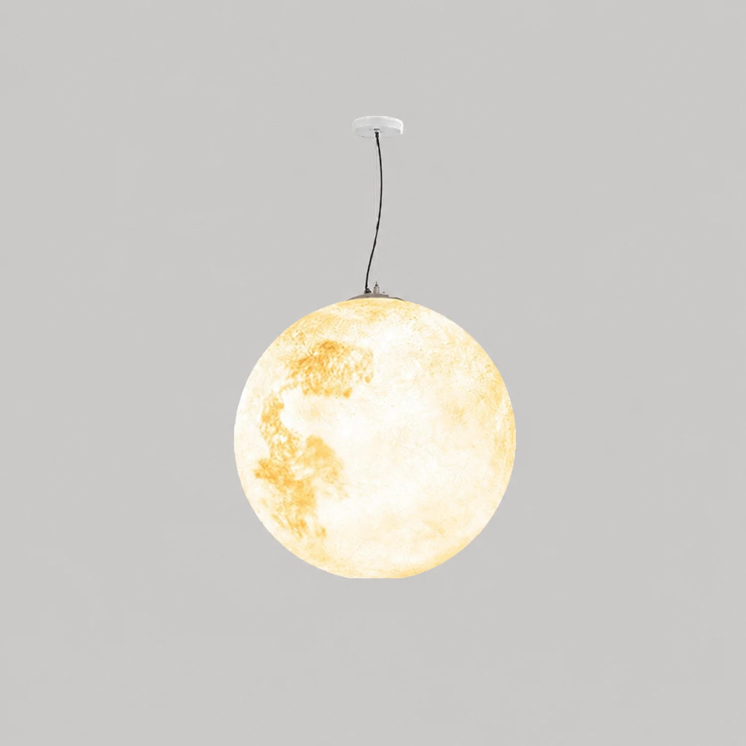 Elif Außenpendelleuchte Mond, Solar, ∅15/25/30/50/60CM - Lumpaz