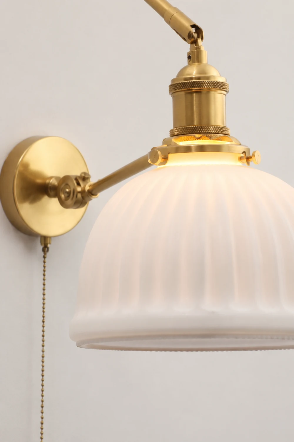 Carins Verstellbare Wandleuchte, Keramik & Metall, 4 Stil - Lumpaz