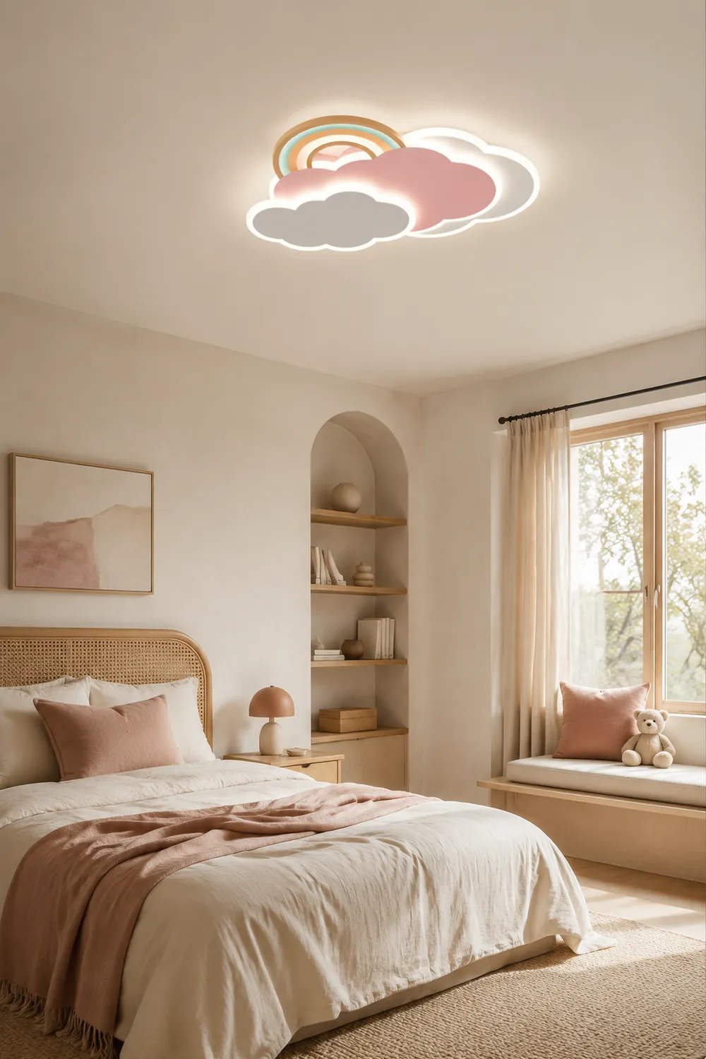 Minori Deckenleuchte Wolkenförmig, 51CM Lang - Lumpaz