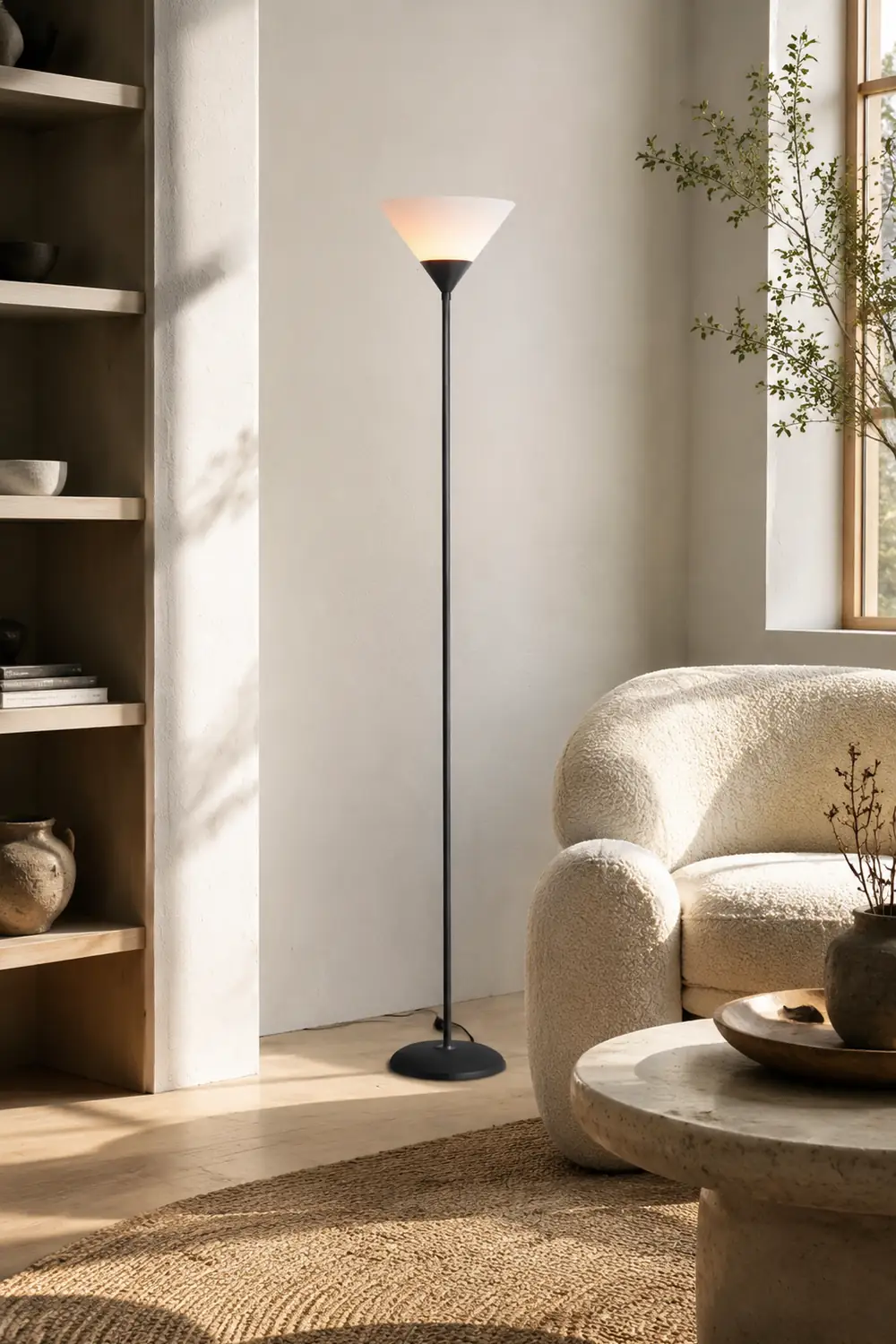 Morandi Stehlampe, Metall, 5 Farben, 130CM Lang - Lumpaz