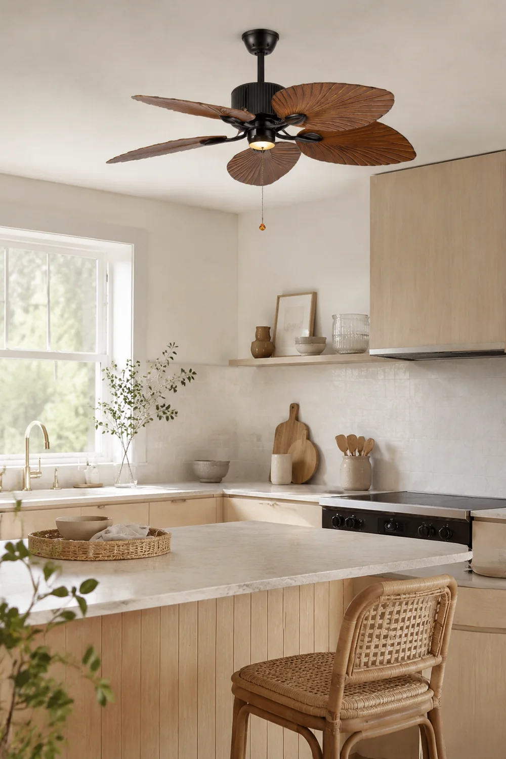 Bella 5-Blatt-Deckenventilator, ∅130CM - Lumpaz