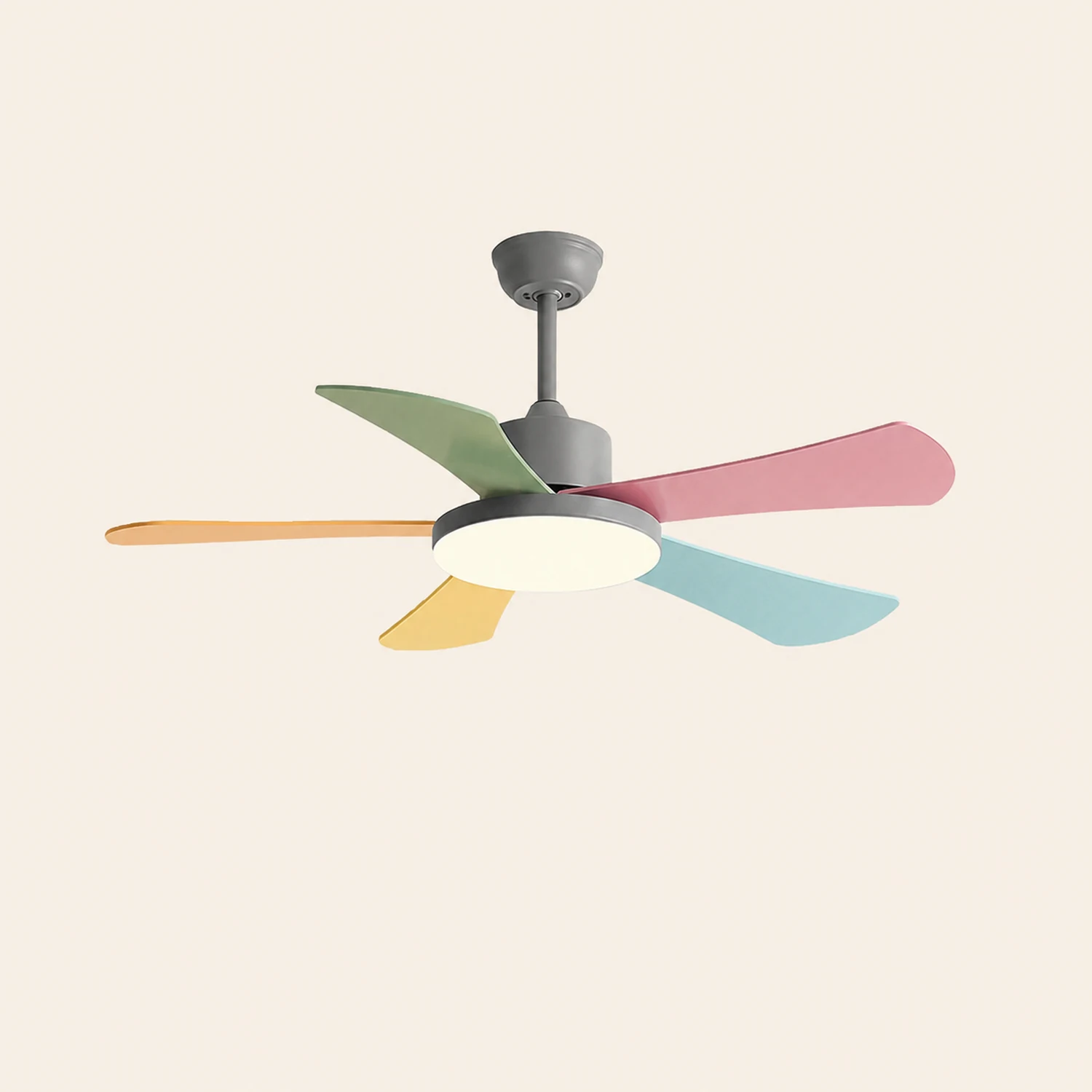 Morandi Bunte Deckenventilator mit Beleuchtung, ∅105CM - Lumpaz