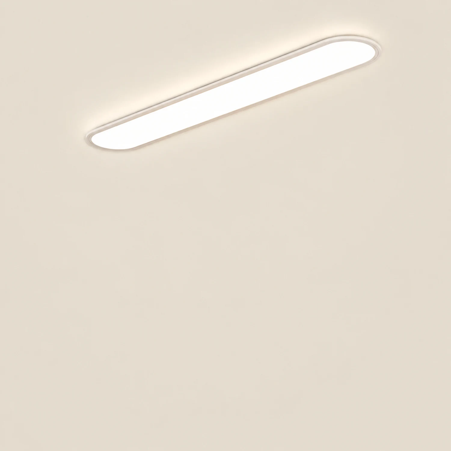 Edge Deckenleuchte Oval，2 Farben, 41CM/60CM/80CM Lang - Lumpaz