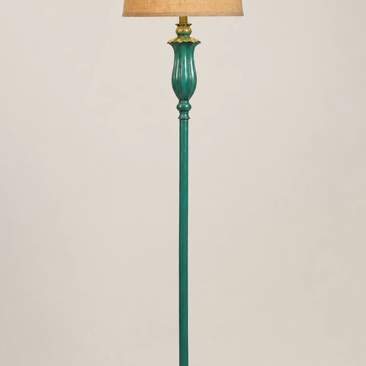Eryn Vintage Grüne Stehlampe, 2 Stile - Lumpaz