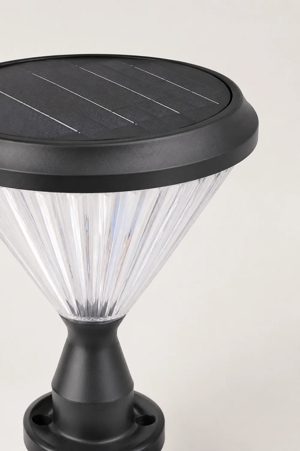 Riley Außensockelleuchte Diamantform, Solar, 33CM Lang - Lumpaz