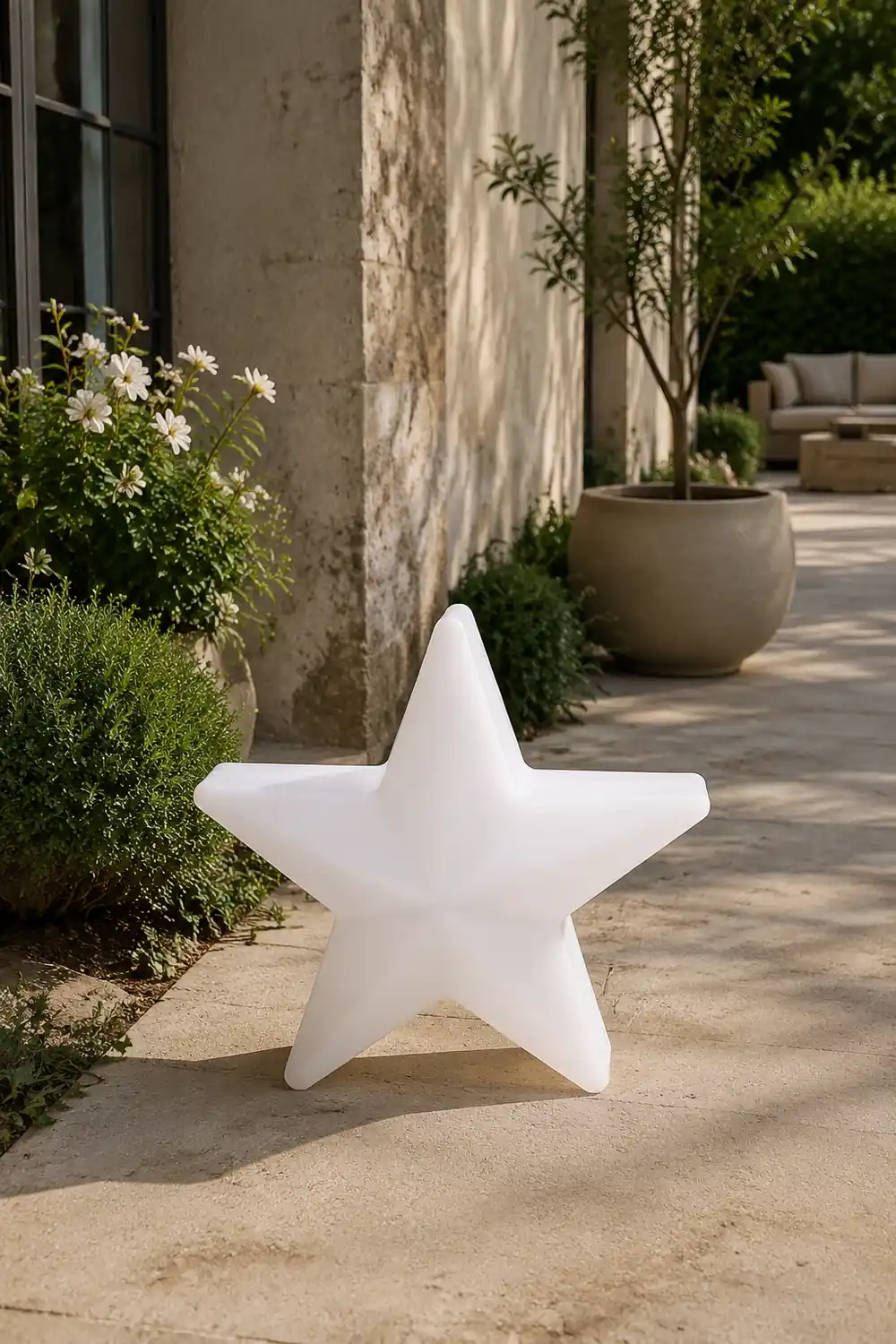 Minori Außenstehleuchte Stern, 20/30/40/60 CM Lang - Lumpaz