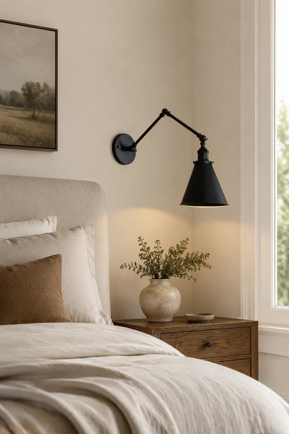 Brady Verstellbare Wandleuchte, Metall, 15/20/30CM - Lumpaz