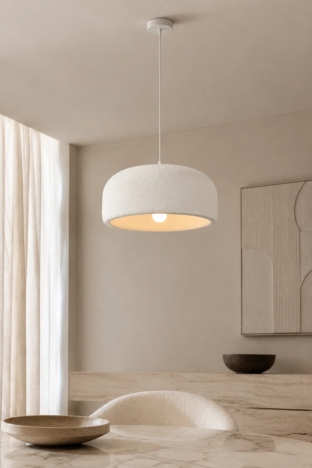 Byers Wolken Pendelleuchte, ∅40CM - Lumpaz