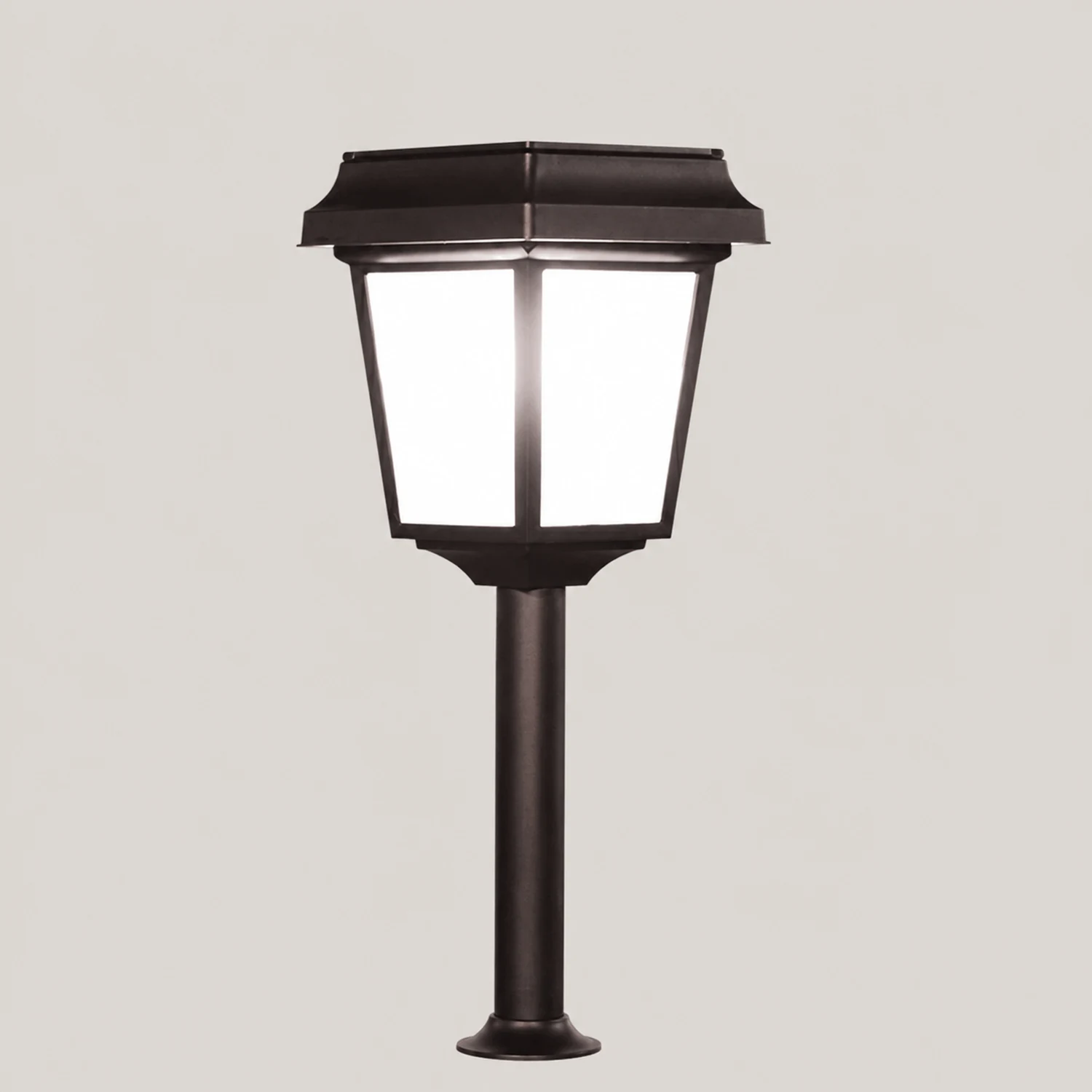 Pena Außen-Wegeleuchte Trapez Solarenergie, 42CM lang - Lumpaz