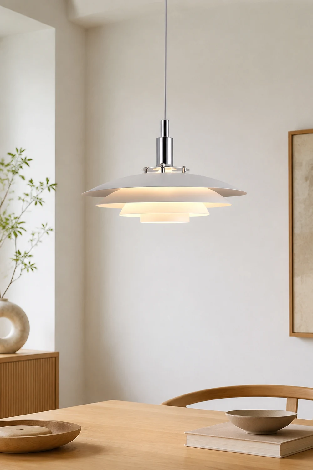 Morandi Pendelleuchte, 2 Farben, ∅38CM - Lumpaz