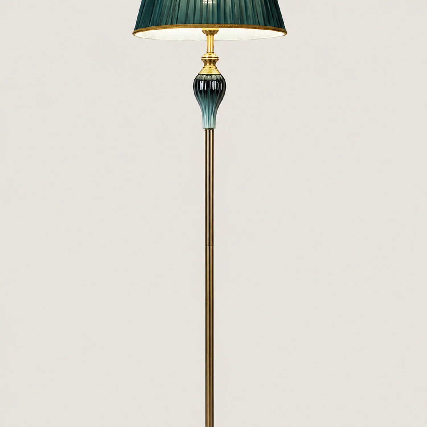 Eryn Stehlampe, Metall & Textil, 152CM Lang - Lumpaz