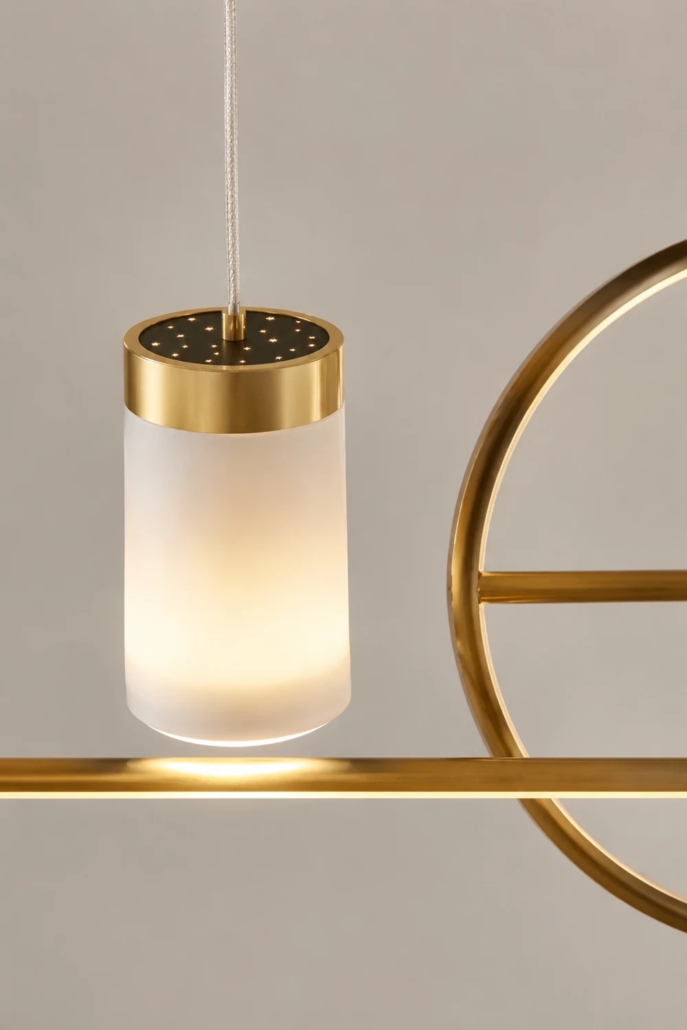 Madina Modern Pendelleuchte Line für Esszimmer,100CM Lang - Lumpaz