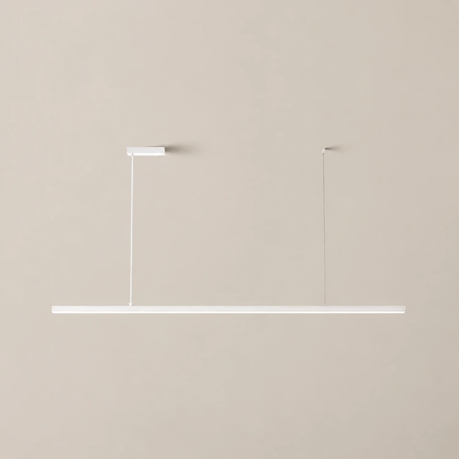 Edge Pendelleuchte Minimalistisch Linear, 2 Farben, 90CM/120CM Lang - Lumpaz