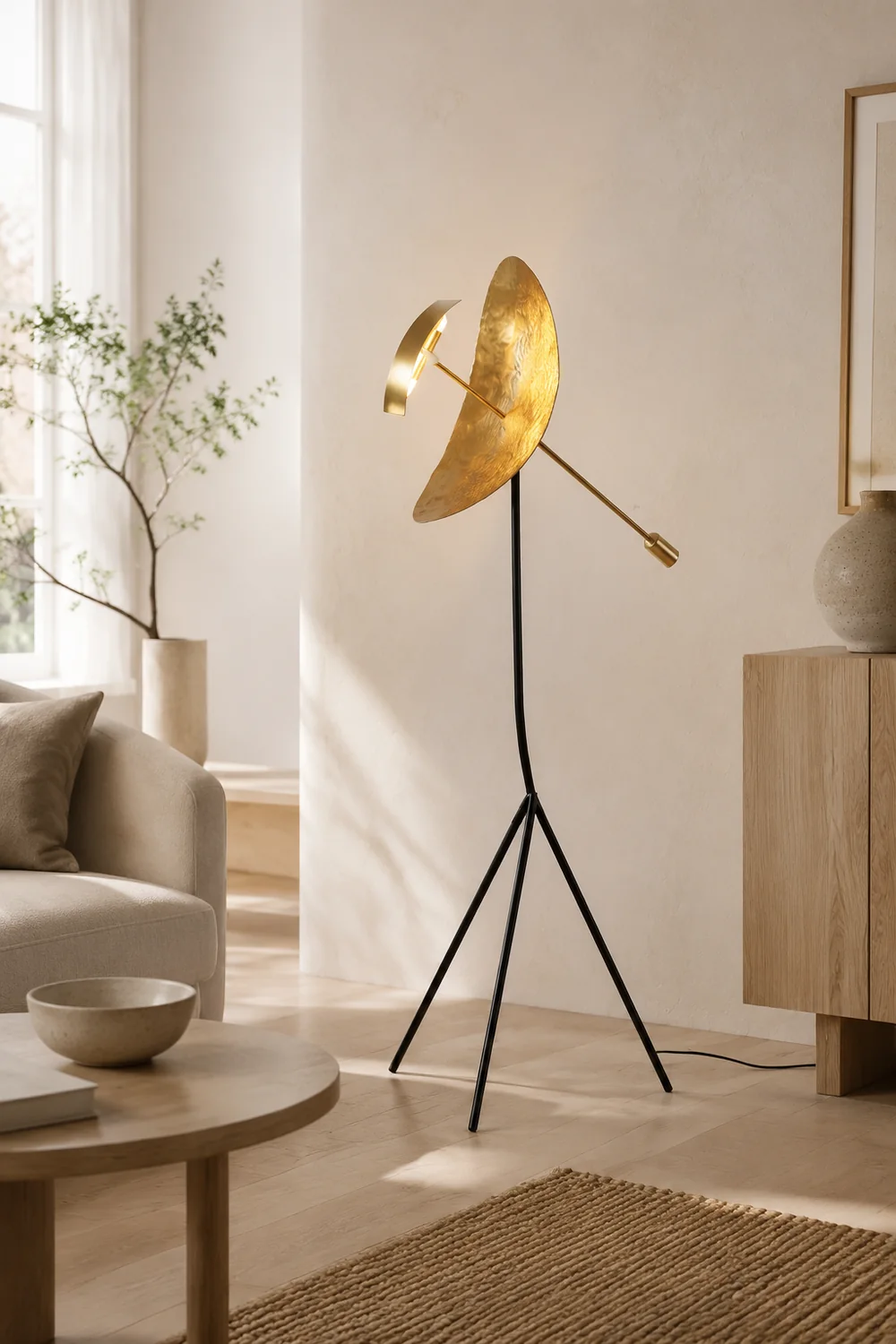 Salgado Stativ Reflektion Stehlampe - Lumpaz