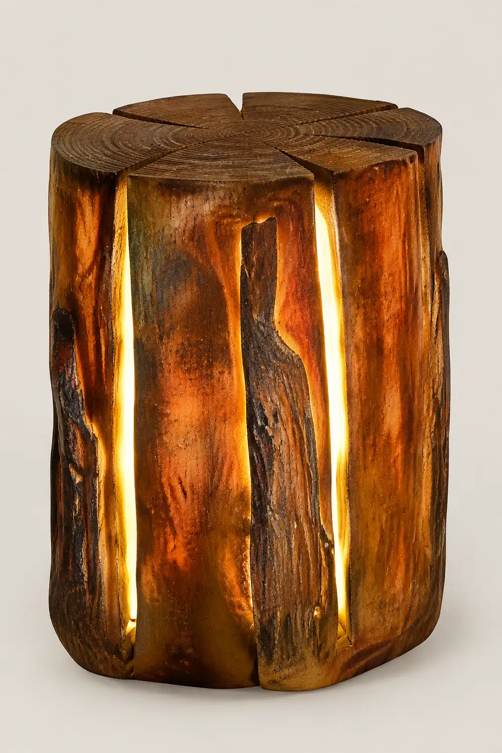 Orr Außenstehleuchte Holz, 26/34/44CM Lang - Lumpaz